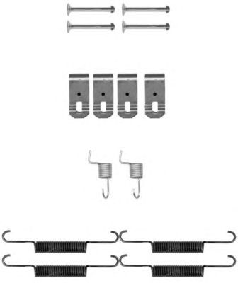 HELLA PAGID 8dz355202041 -  Комплектующие, стояночная тормозная система